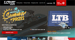 Desktop Screenshot of loweboats.com